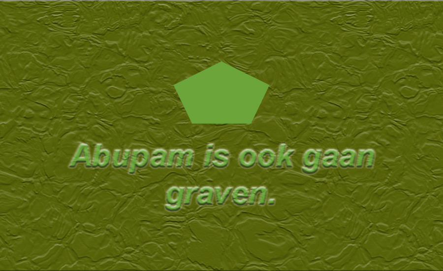 Abupam graaft ook